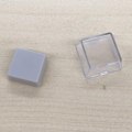 Miniatyrbillede 5 af 6: 10 stk Transparente nøglehætter Dobbeltlags nøglehætter SORT black