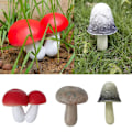 Pikkukuva 9 / 10: Resin Mushroom Patsas Sienikoristeet C C C
