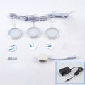 Miniatyrbillede 1 af 10: Underskabslys LED Puck Lys EU-3STK-VARMT LYS EU-3PCS-Warm Light