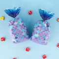 Miniatyrbillede 7 af 9: 50/100 STK Mermaid Tails Cookie slikposer 100 STK 100 STK 100PCS