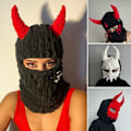 Miniatyrbilde 4 av 10: Strikkelue Funny Horns B7 B7 B7