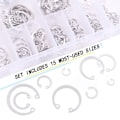 Miniatyrbillede 7 af 7: 200 STK Intern Snap Clip Ring Låsering Snap Retaining Clip Ring
