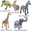 Miniatyrbilde 2 av 10: Simuleringsdyr Oppblåsbar ballongmodell KANGAROO KANGAROO