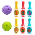 Bowling Set för Barn Leksaker Småbarn Pojkar Flickor med Siffror 18CM