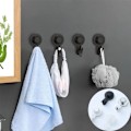Miniatyrbillede 4 af 10: Sugekopkroge Brusekroge SORT black