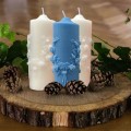 Miniatyrbilde 5 av 10: 3D-sylinder stearinlysform Kakeharpiksform MIDT middle