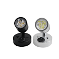 Miniatyrbillede 10 af 10: LED Væglampe Camper Van Lys SORT HVID LYS HVID LYS Black White Light-White Light