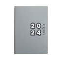 Miniatyrbillede 1 af 10: 2024 Agendabog Kalenderbog GRÅ grey