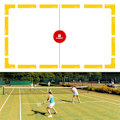 Pikkukuva 7 / 10: Tennispistemerkintäkulman pyöreä Maamerkki SUORIKULMIO NELIKULMIO Rectangle