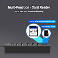 Miniatyrbild 2 av 9: USB Hub Combo High Speed Splitter 3 PORTAR USB