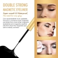 Miniatyrbillede 5 af 10: 10 Par Magnetiske Vippeextensions med Flydende Eyeliner & Pincet Sæt