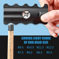 Miniatyrbilde 10 av 10: Cue Tip Shaper Pool Cue Tip Shaper Pool Cue Shaper