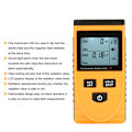 Miniatyrbillede 2 af 5: EMF Meter EMF Reader Strålingsdetektor Meter