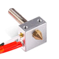 Miniatyrbillede 5 af 8: MK8 Hot End ekstruderdysesæt Ekstruder messingsæt 30mm A8