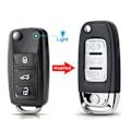 Miniatyrbillede 1 af 10: Remote Key Shell Folde Key Case TYPE B TYPE B Type B