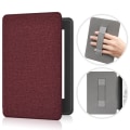 Miniatyrbilde 1 av 10: 6,8 tommers Smart Case E-Reader Folio Cover WINE RED Wine Red