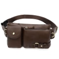 Miniatyrbillede 1 af 10: Ægte læder Fanny Pack 02 02 02
