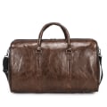 Pikkukuva 4 / 10: Matkalaukku Holdall PU-nahkainen Duffle MUSTA Black