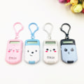 Pikkukuva 7 / 10: 3 kpl Mini Laskin Creative Keychain HARMAA Grey