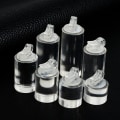 Miniatyrbilde 7 av 10: Smykker Utstillingsstativ Ringstativ TRANSPARANT RUND RUND Transparent Round-Round