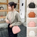 Miniatyrbilde 7 av 10: Damehåndveske Rutet Crossbody-veske HVIT white