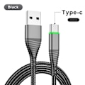 Miniatyrbillede 1 af 10: Hurtig opladning Kabel Data Line 0,5MBLACK SORT 0.5MBlack