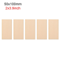 Miniatyrbild 1 av 10: 5st Aircraft Toys Basswood Board 50X100MM 50x100mm
