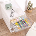 Miniatyrbillede 10 af 10: Opbevaringsboks Desktop Organizer WHITE M White M
