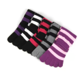 Pikkukuva 4 / 10: 3/6 paria Stripe Full Toe sukat 3 PAIRS-COLOR SATUNNAIS 3 PAIRS-COLOR 3Pairs-Color Random