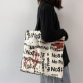 Miniatyrbillede 8 af 10: Kvinders taske med stor kapacitet Cut Style Canvas Tote Bag I I I