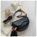 Miniatyrbillede 1 af 10: Skuldertaske Crossbody taske SORT black
