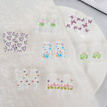 Miniatyrbilde 4 av 10: 2Sett Datakabel Winder Lader Adapter Case BUTTERFLY BUTTERFLY Butterfly