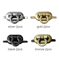 Pikkukuva 2 / 10: Turn Lock Twist -lukot GOLD 2KPL 2KPL gold 2pcs-2pcs
