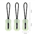 Miniatyrbild 3 av 10: Luminous Pull Zippers Dark Zipper 5 ST 5 ST 5 Pcs