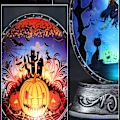 Miniatyrbild 10 av 10: Halloween koristeellinen rekvisiitta Pumpkin Lantern Nightlight
