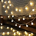 Miniatyrbillede 2 af 10: Kuglelys String Led Lys FARVE FARVE colour