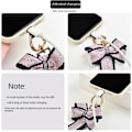 Miniatyrbillede 8 af 10: Bow Knot Phone Strap Mobiltelefon LANyard BLÅ Blue