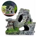 Miniatyrbilde 8 av 9: Artificial Moss Aquarium Rock Cave TYPE A TYPE A Type A