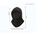 Miniatyrbillede 2 af 10: Balaclava Vinterhat SORT black