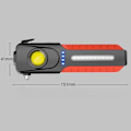 Pikkukuva 2 / 10: LED-taskulamppu turvavasara taskulamppu USB lataus