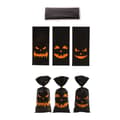 Halloween Godteriposer Snackpose SVART black