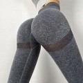 Miniatyrbild 3 av 10: Sport Seamless Leggings Yoga Leggings BLÅ L blue L