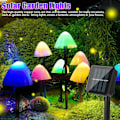 Miniatyrbild 8 av 10: Mushroom Fairy Light Fairy String Lights FÄRGFULL-3.8M12LED Colorful-3.8M12LED