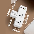 Miniatyrbillede 2 af 10: Power Strip Quick Charge 3.0 EU EU EU