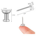 Miniatyrbilde 1 av 9: 10 stk magnetiske trykknåler magnetiske pinnestifter 2 2 2