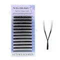 Miniatyrbillede 1 af 10: YY Shape Triple Split Tips MIX 8-15MMCURL D CURL D Mix 8-15mmCurl D