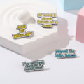 Miniatyrbilde 5 av 8: Morsomme emaljepinner Lapelnål 4 4 4