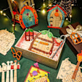 Pikkukuva 10 / 10: 48/64 kpl Miniature Fairy Door Tonttutalon portti 1 (64 KPL) 1 (64 KPL) 1(64pcs)