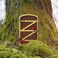 Miniatyrbilde 8 av 10: Miniatyr Fairy Elf Door Fairy Door D D D