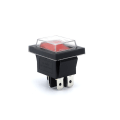 Miniatyrbillede 1 af 7: 2 stk Ship Type Switch 4 Pin DPST knap On/Off vippekontakt